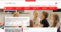 Desktop Screenshot of naantalinseurakunta.fi